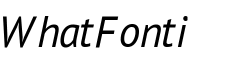 PT Sans Italic