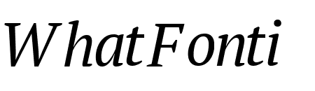 PT Serif Italic