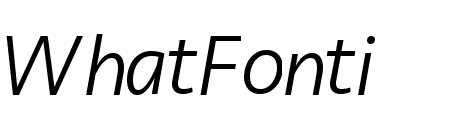 Seravek Light Italic