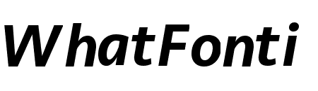 Seravek Medium Italic