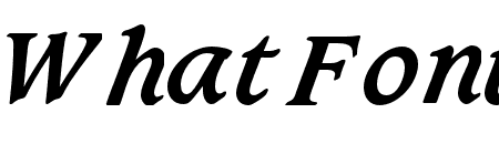 CaxtonStd-BoldItalic
