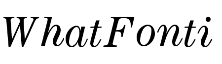 CenturyStd-BookItalic