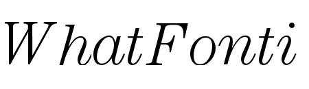 CenturyStd-LightItalic