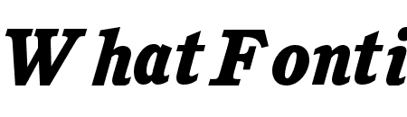 CushingStd-HeavyItalic