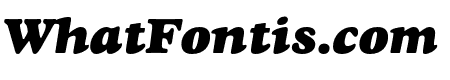 GoudyStd-HeavyfaceItalic