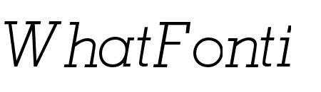 MemphisLTStd-LightItalic