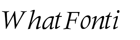 MeridienLTStd-Italic