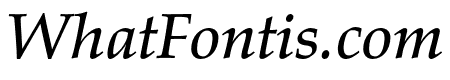 PalatinoLTStd-MediumItalic
