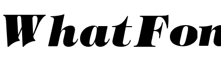 TiffanyStd-HeavyItalic