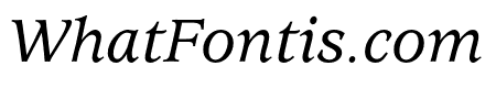UsherwoodStd-MediumItalic