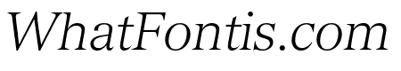 VersaillesLTStd-LightItalic