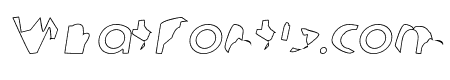 Ampere Outline Italic