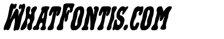 Black Gunk Bold Italic