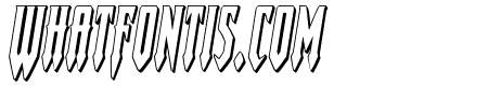 Gotharctica 3D Italic