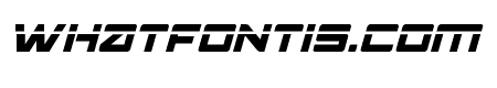 Navy Cadet Laser Italic