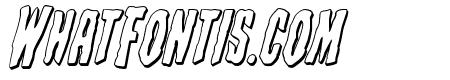 Creepy Crawlers 3D Italic