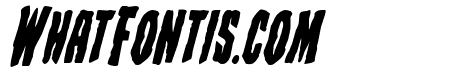 Creepy Crawlers Bold Italic