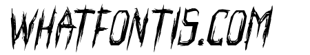 Horroroid Italic