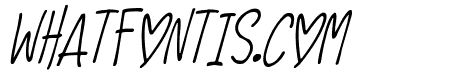 Love And Romance Italic