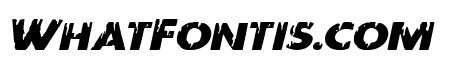 Red Undead Expanded Italic