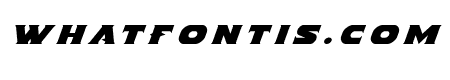 Indigo Demon Title Italic