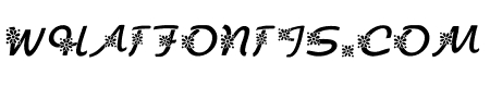 KR Floral Script