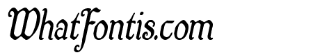 Quill Sword Condensed Italic