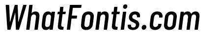 Barlow Condensed Medium Italic