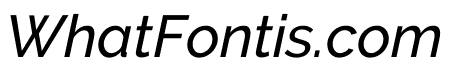 Raleway Medium Italic
