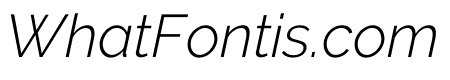 Raleway Light Italic