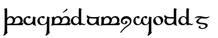 Tengwar Elfica