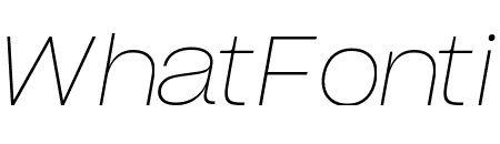 Sharp Grotesk Thin Italic 20 Regular