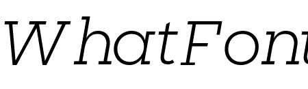 Sharp Slab Italic