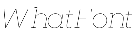 Sharp Slab Thin Italic