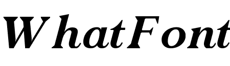 Fortescue Bold Italic