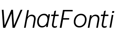 La Fabrique Pro Light Italic