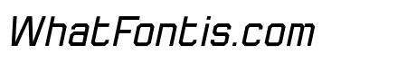 Thunderbolt75-RegularItalic