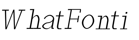 Haytham Light Italic