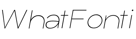 Arkibal Display-Thin Italic