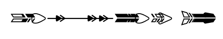 Arrow Love Dingbat