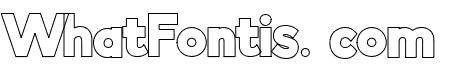 Indigo Outline Font Regular