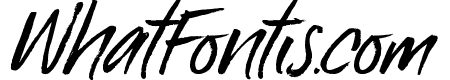 Blue Liquid Italic