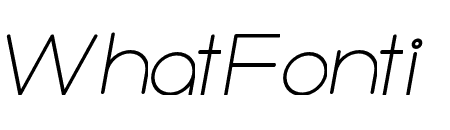 Ooh! Italic