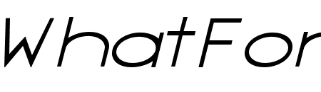 Blacktie Extra Expanded Oblique