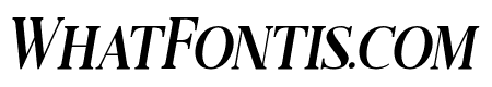 BlackDramaSerif-Italic