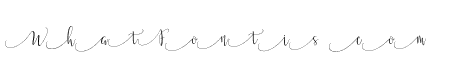 Moonlight Swash Letters Left Regular