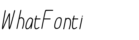 Im Wunderland Italic