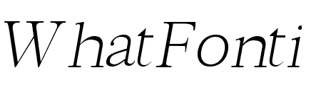 Hagito Light Italic