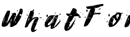 AlexDirtySlant BrushFont