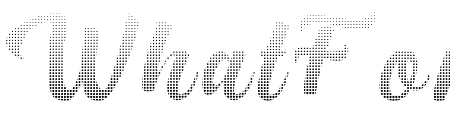 Bright Script Halftone Dots